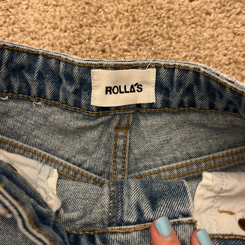 ROLLA’S DUSTERS HIGH RISE SLIM SHORTS - Picture 3 of 5